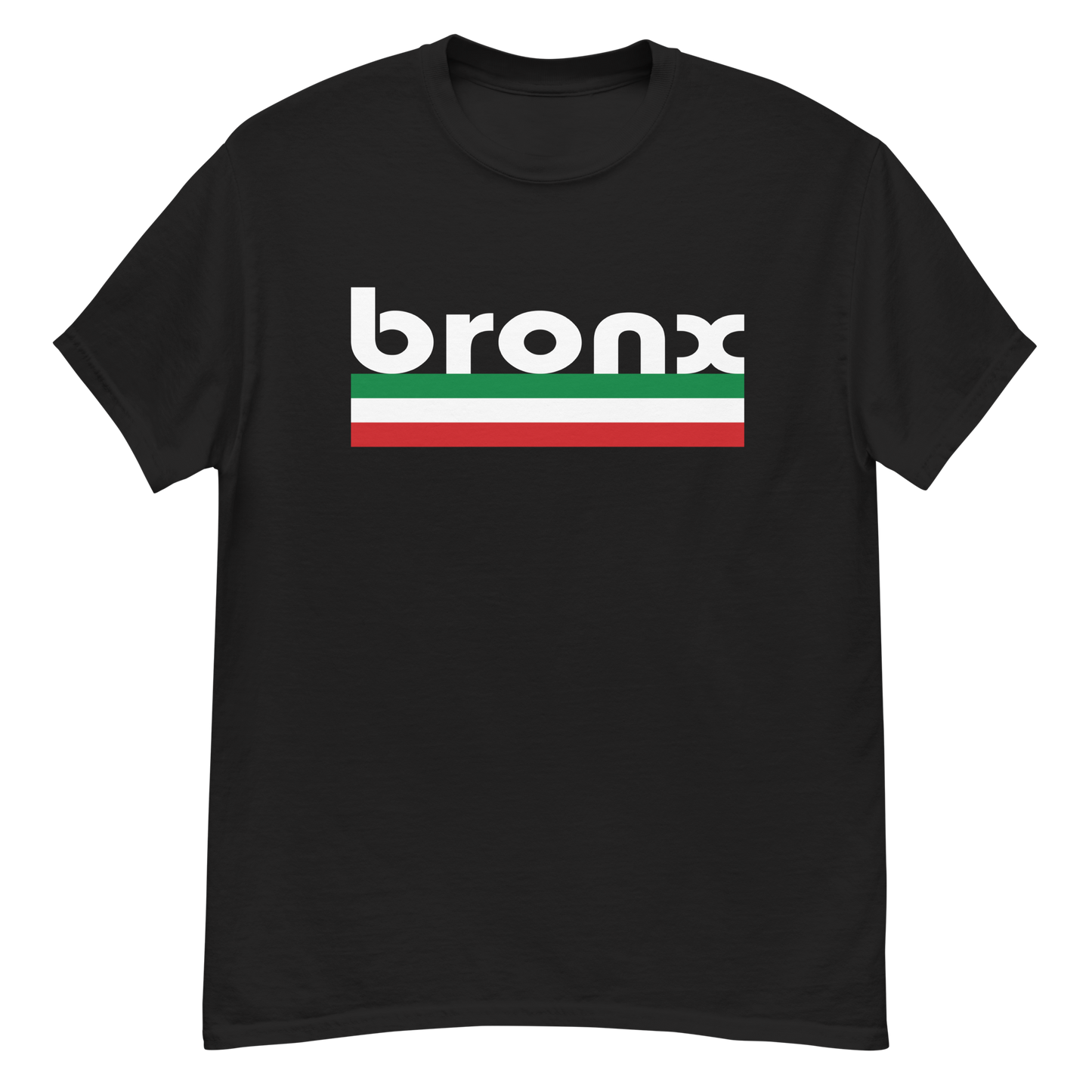 Bronx Italian Pride T-Shirt - Vintage Flag Tee for Bronx Italians