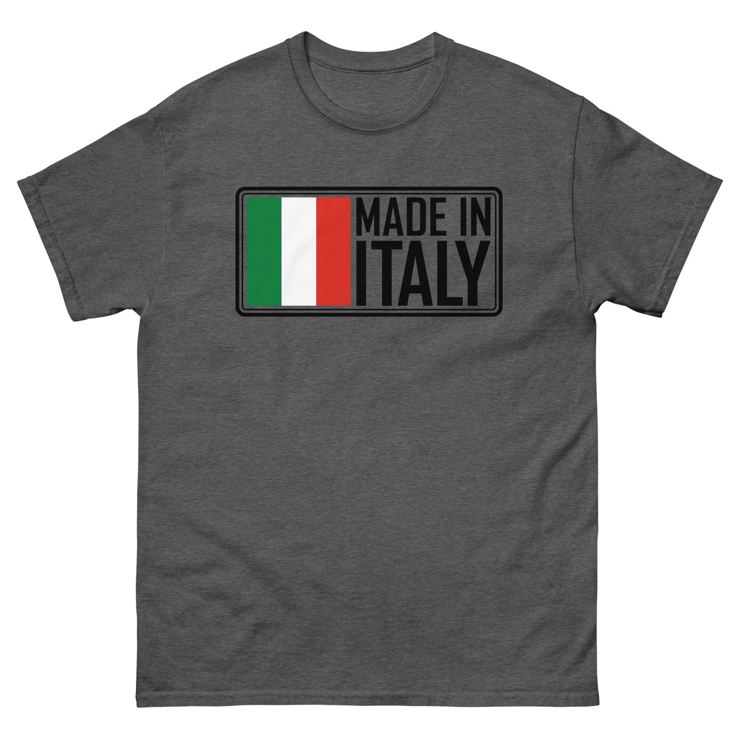 Authentic 'Made In Italy' T-Shirt: Wear the Heritage with Pride- Vintage Tee for Italians