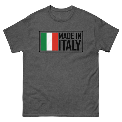 Authentic 'Made In Italy' T-Shirt: Wear the Heritage with Pride- Vintage Tee for Italians