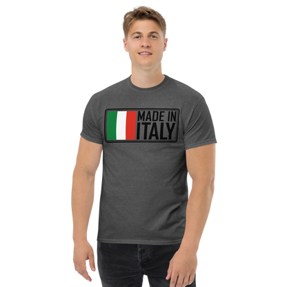 Authentic 'Made In Italy' T-Shirt: Wear the Heritage with Pride- Vintage Tee for Italians