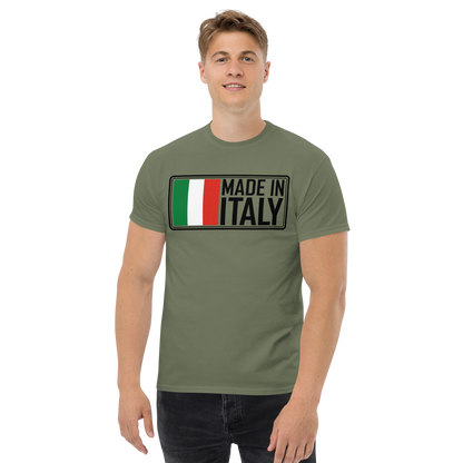 Authentic 'Made In Italy' T-Shirt: Wear the Heritage with Pride- Vintage Tee for Italians