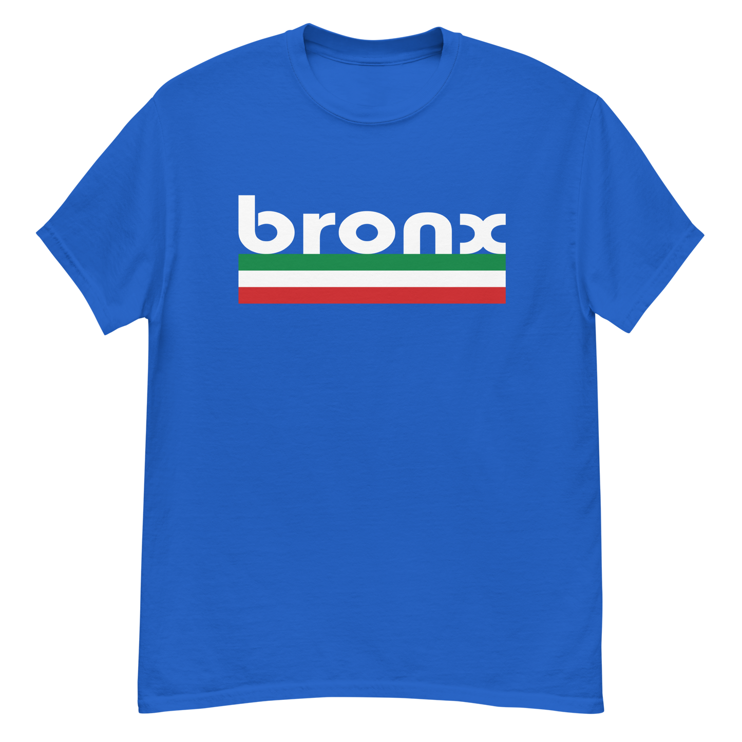 Bronx Italian Pride T-Shirt - Vintage Flag Tee for Bronx Italians