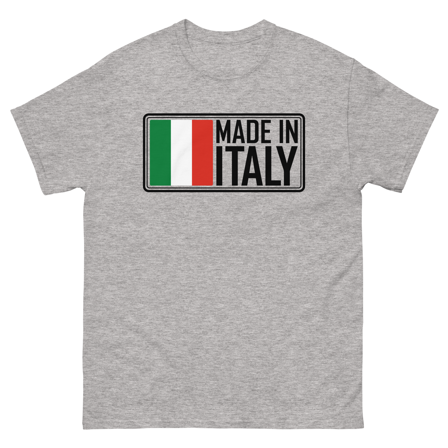 Authentic 'Made In Italy' T-Shirt: Wear the Heritage with Pride- Vintage Tee for Italians