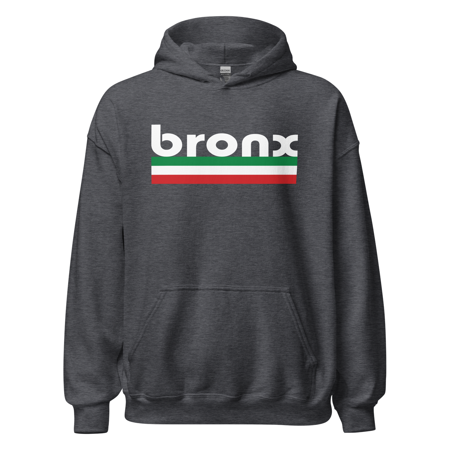 Bronx Italian Pride Hoodie- Vintage Flag Pullover for Bronx Italians