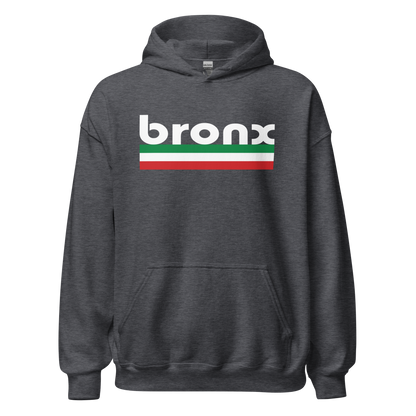 Bronx Italian Pride Hoodie- Vintage Flag Pullover for Bronx Italians