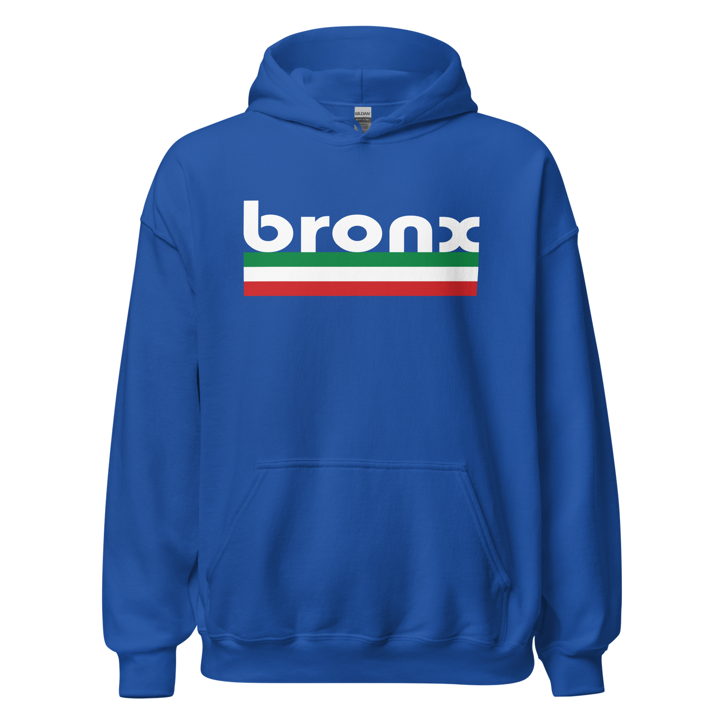 Bronx Italian Pride Hoodie- Vintage Flag Pullover for Bronx Italians