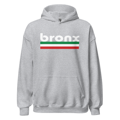 Bronx Italian Pride Hoodie- Vintage Flag Pullover for Bronx Italians